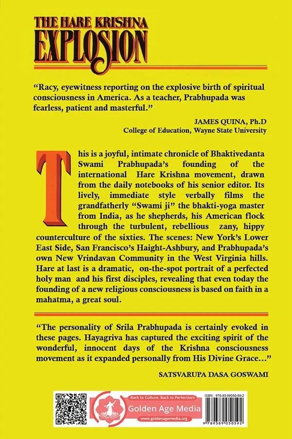The Hare Krishna Explosion (English) | Paperback Edition - Image 2